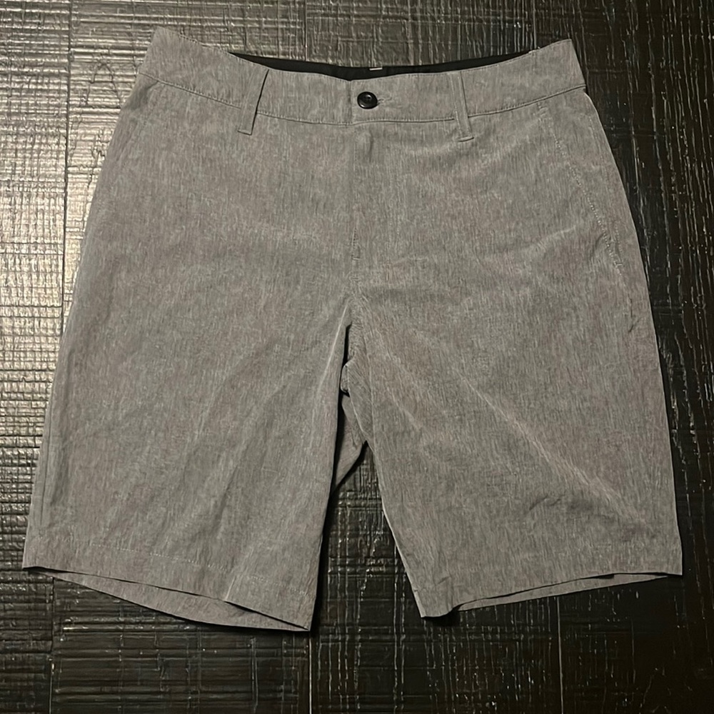 2/$10 Mens/boys RSQ hybrid shorts 29 gray excellent condition